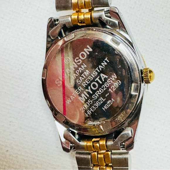 Two-Tone Gold and Silver Women's Watch - Picture 10 of 13